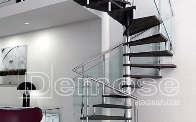 rotating staircase handrails