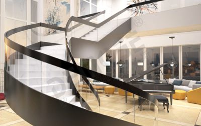 custom curved staircases