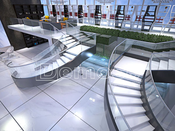 custom curved staircases