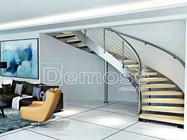 custom curved staircases