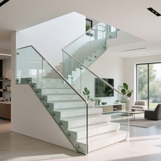 Elevating Spaces with Stainless Steel Stair Railings