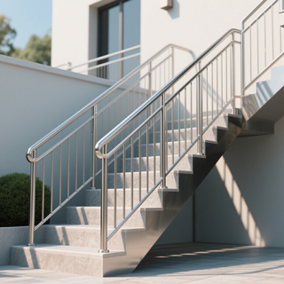 A Spectrum of Styles: Exploring Stainless Steel Stair Railing Designs