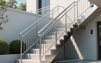 A Spectrum of Styles: Exploring Stainless Steel Stair Railing Designs