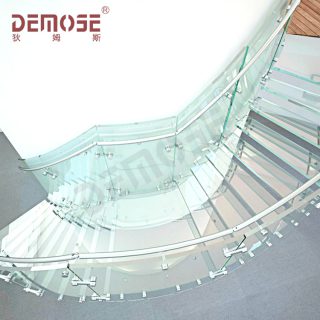 Glass Stair Railings: A Modern Touch of Elegance by Demose