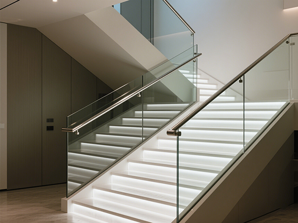 Maintaining the luster of stainless steel stair railings