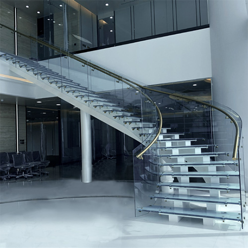 Pioneering Glass Staircase Innovations