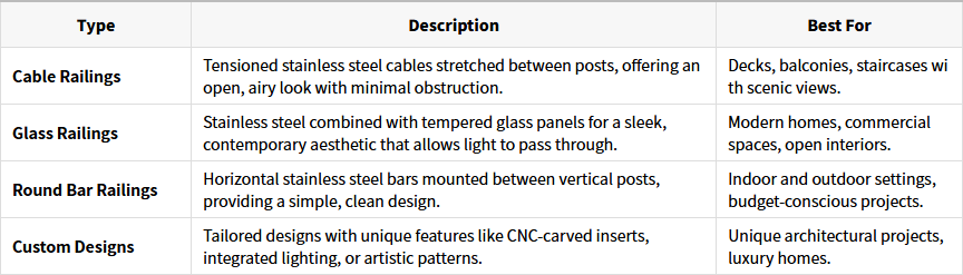 Stainless Steel Stair Railings: A Guide to Elegance and Durability
