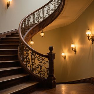 Staircase Renovation with Custom Railings