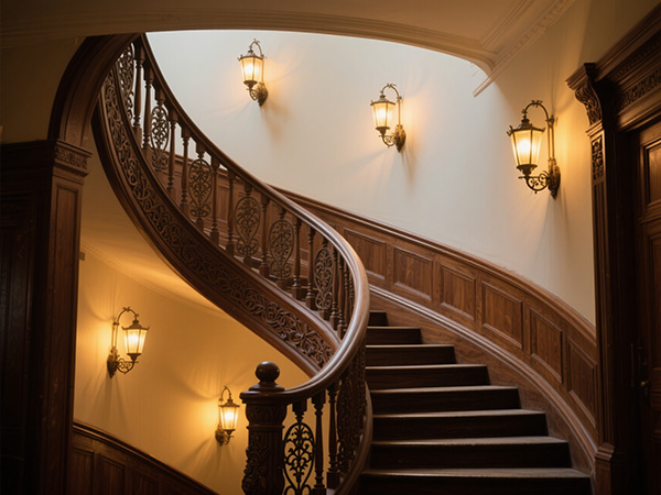 Staircase Renovation with Custom Railings