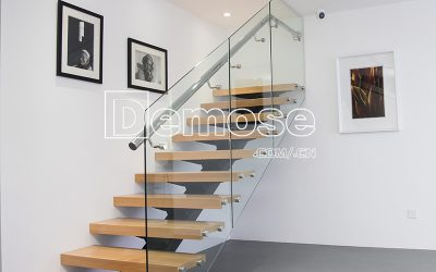 Straight Stairs: The Perfect Blend of Style and Functionality by Demose