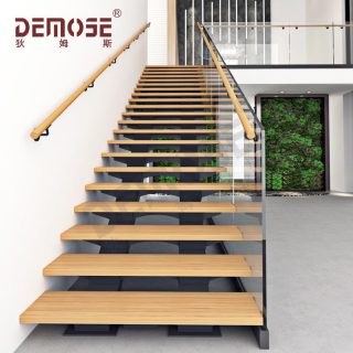 Straight Stairs: Timeless Elegance and Functionality by Demose