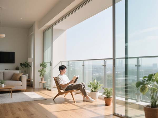 Tempered Glass Balcony Railings