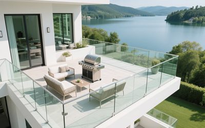 Tempered Glass Balcony Railings
