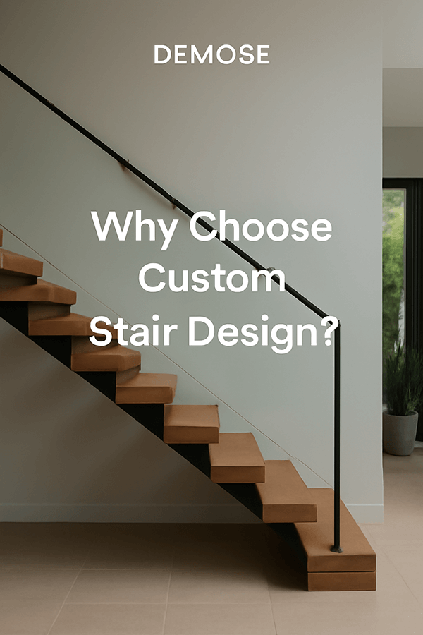 Transform Your Space with Custom Stair Design from Demose