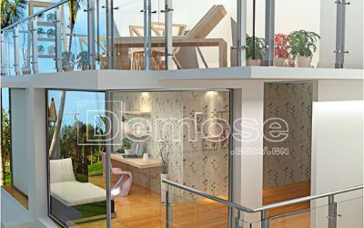 Elevate Your Space with Elegant Glass Railing