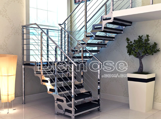 stainless steel staircase