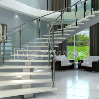 curved staircase