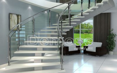 curved staircase