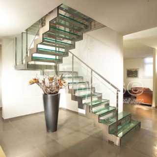stainless steel staircase handrails