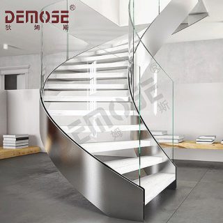 semi spiral staircase