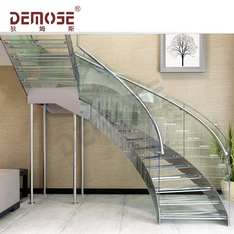 Stainless steel stairs Stainless steel staircase