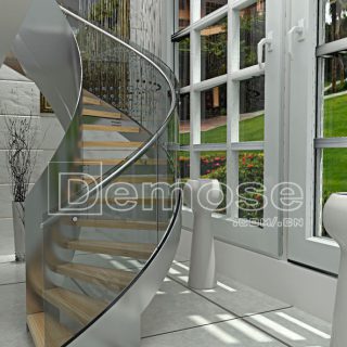 villa staircase railing