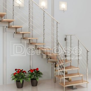 L shaped stairs
