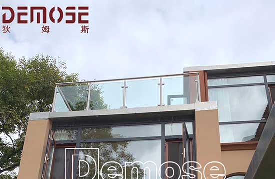 glass railings glass balcony guardrail