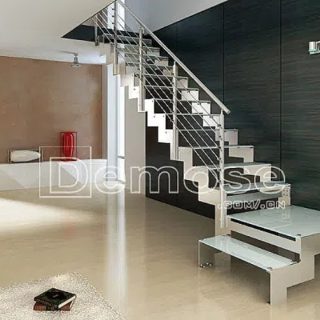 stainless steel stair handrails