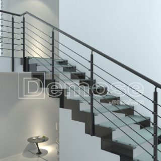 stainless steel staircase handrails