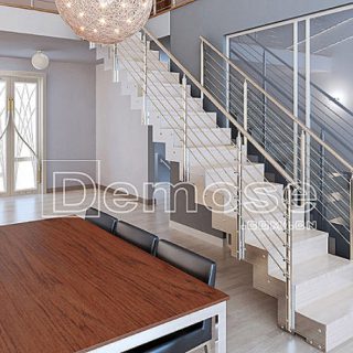 stainless steel staircase handrails
