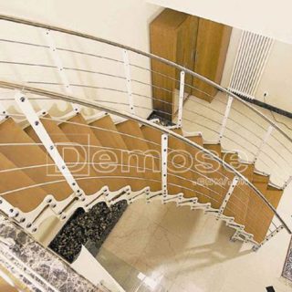 stainless steel staircase handrails