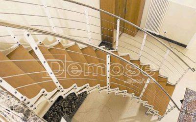 stainless steel staircase handrails