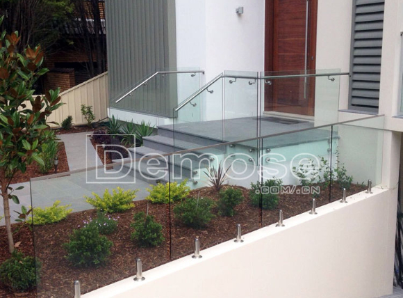 stainless steel glass railing stainless steel glass railing
