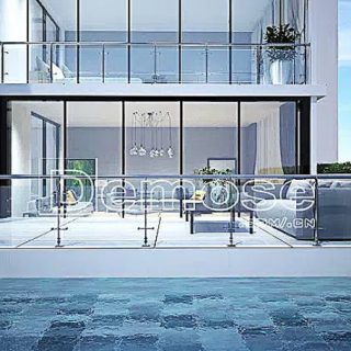 glass guardrails and traditional guardrails