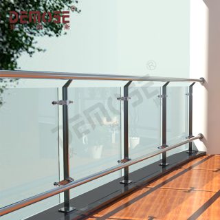 stainless steel glass railings