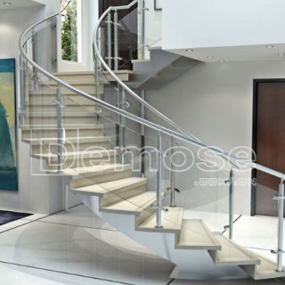 curved stair