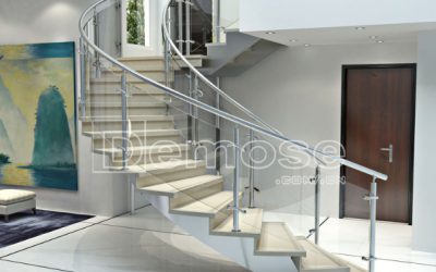 curved stair