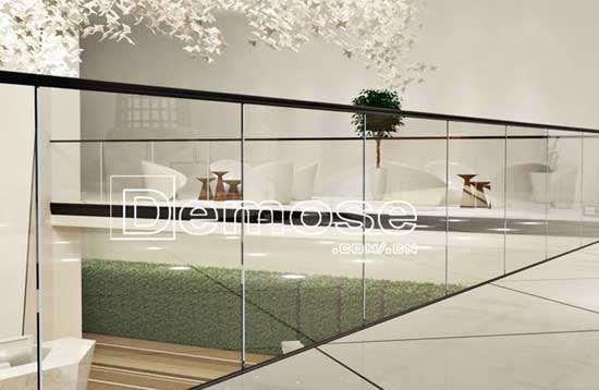 Stainless steel glass railing stainless steel glass railings
