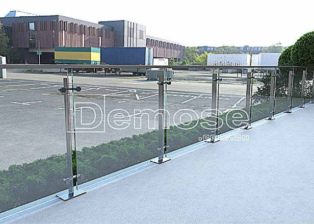 glass raiing glass railings