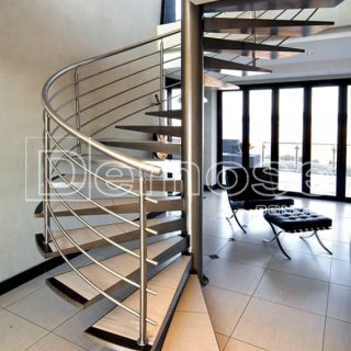 central column spiral staircase