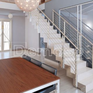 stainless steel stairs