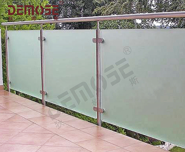 stainless steel glass railing