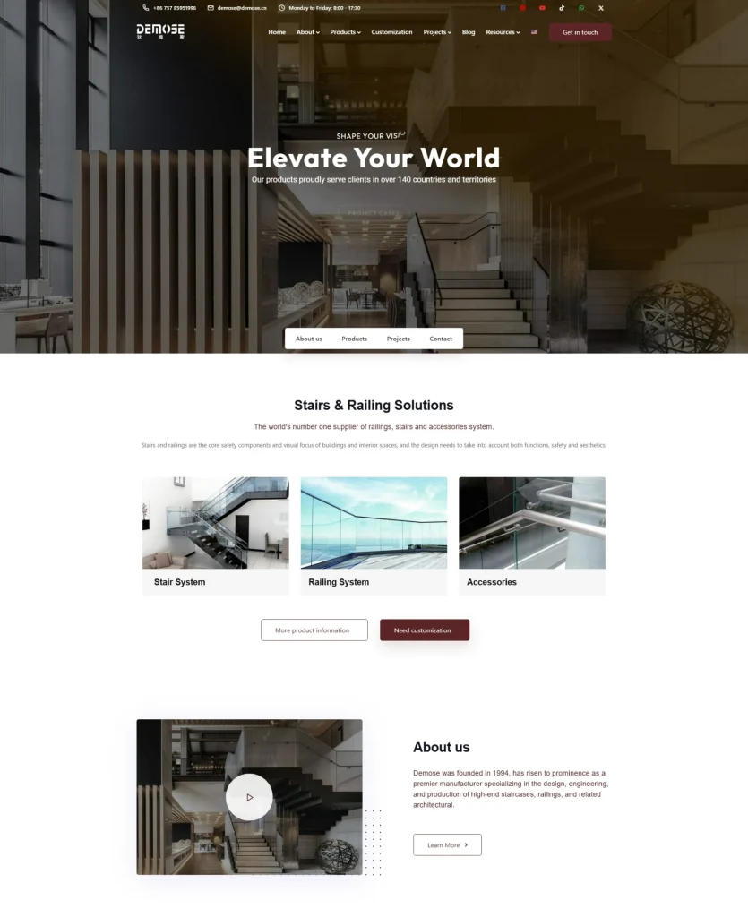 ​Announcement: Demose Website Has Been Successfully Redesigned