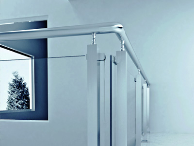 Square Post Glass Railings