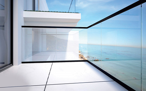 Frameless Glass Railing