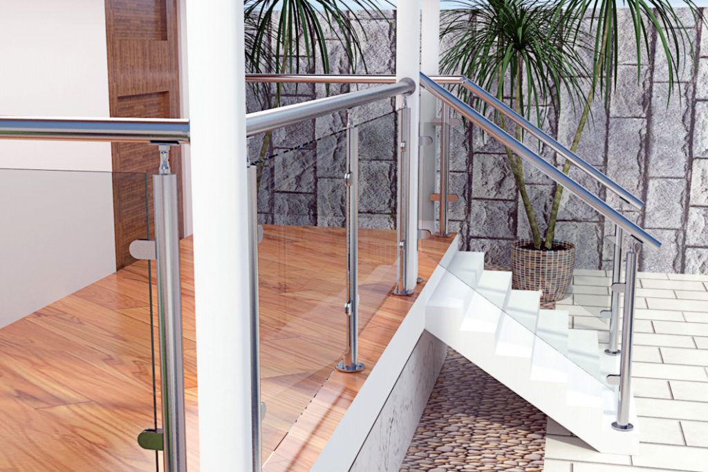 America Fasil Glass Railing