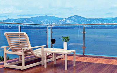 America Peggy Glass Railing