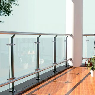 Algeria Glass Railing