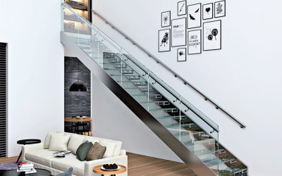 America Loo Double Steel Plate Staircase